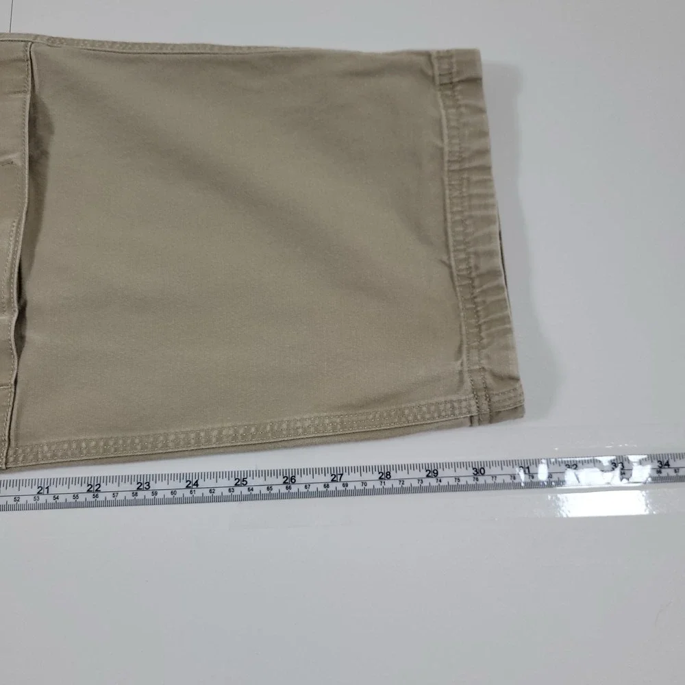 Duluth Trading Co Cargo Pants Mens 38x32 Khaki Excellent Flex Fire Hose Work